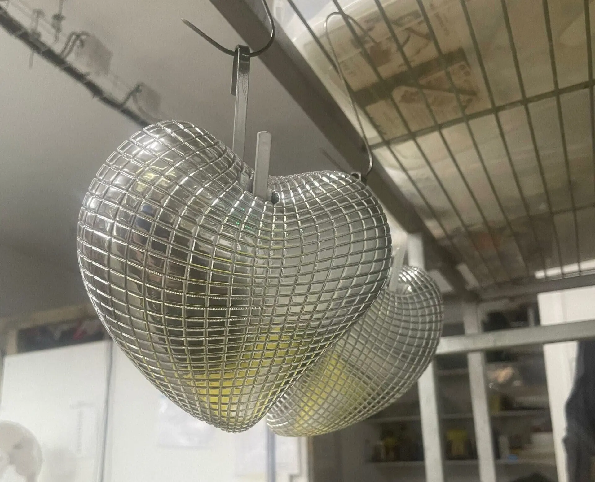 coeur chromé
