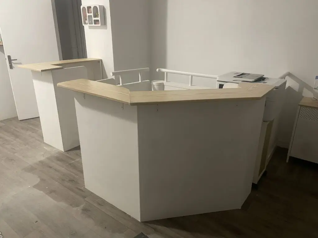 comptoir installé