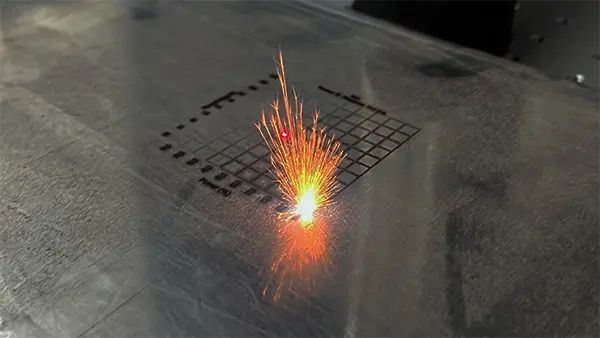 Marquage gravure laser sur métal