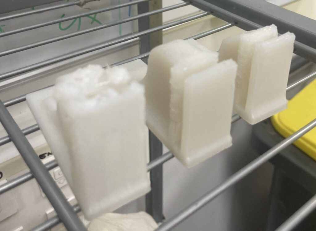 test impression support PLA
