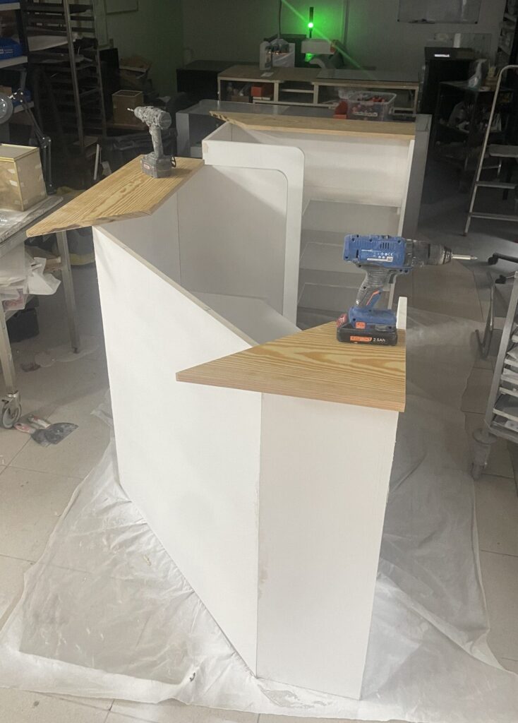 assemblage comptoir Kandia